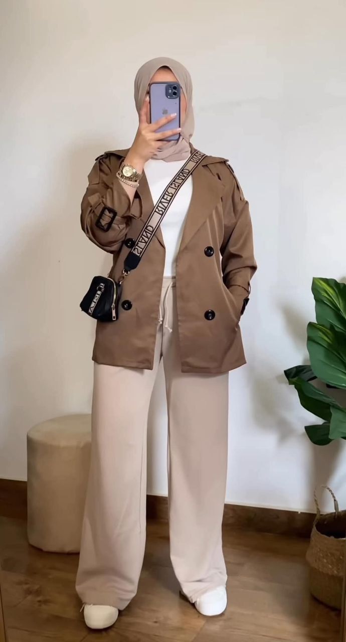 Short Trench Coat
